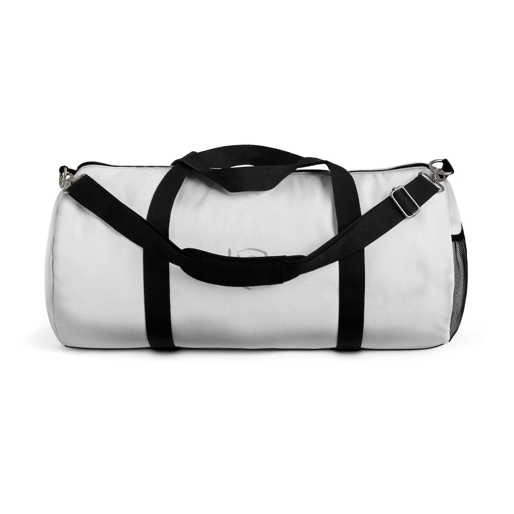 Duffel Bag White Logo