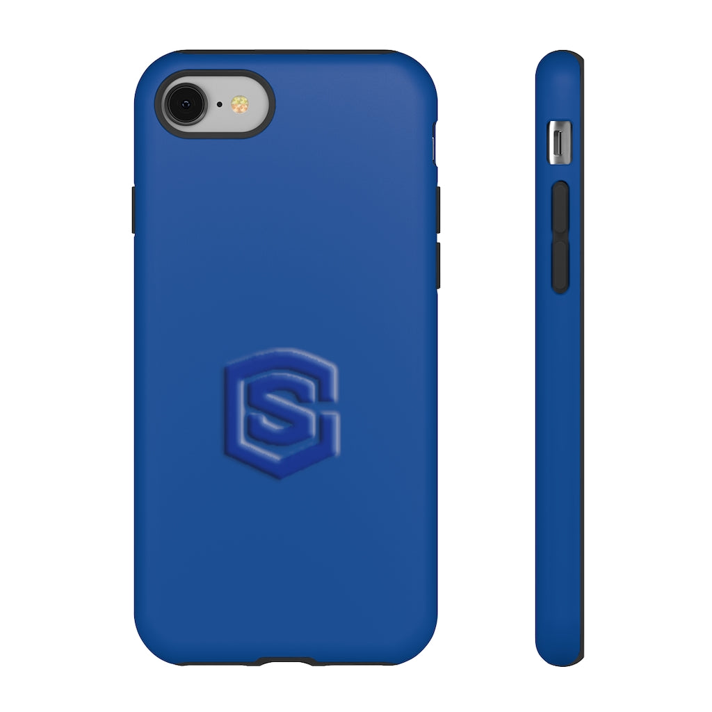 Blue Tough Cases Blue Logo