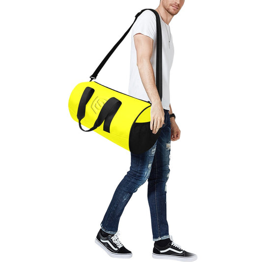 YELLOW TRAVEL BAG WITH YELLOW LOGO Travel Duffel Bags (Model 1679)