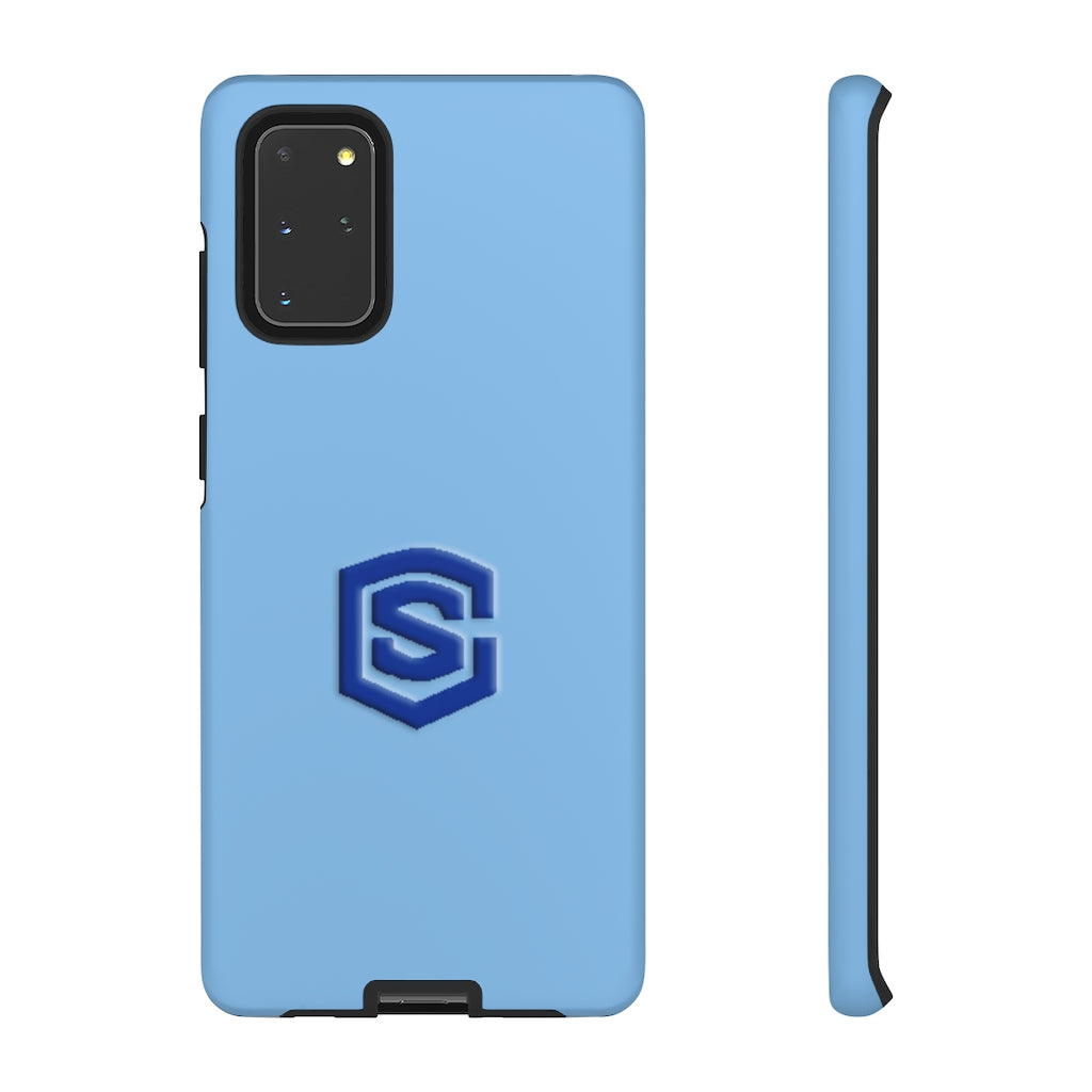Blue Tough Cases Blue Logo