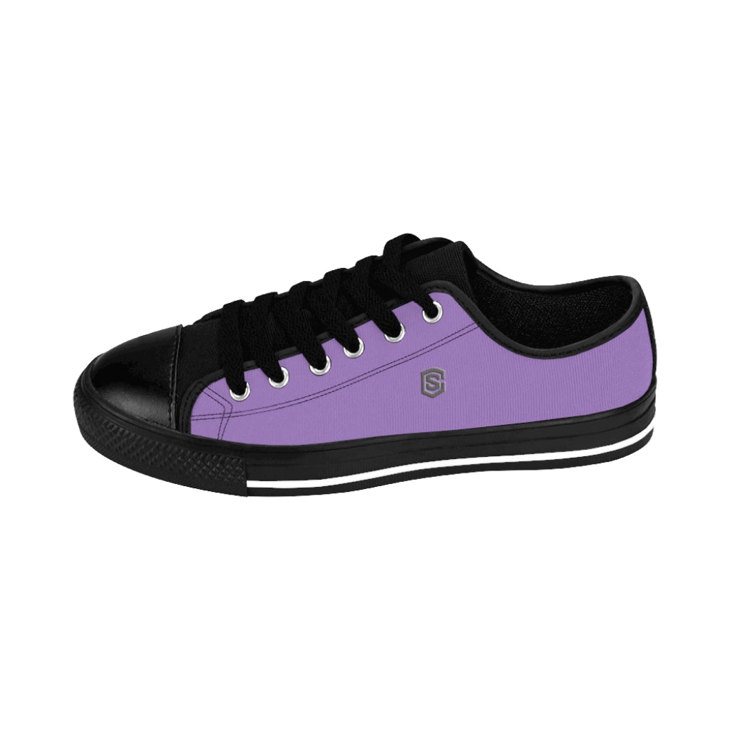 violet Men's Sneakers - gray logo