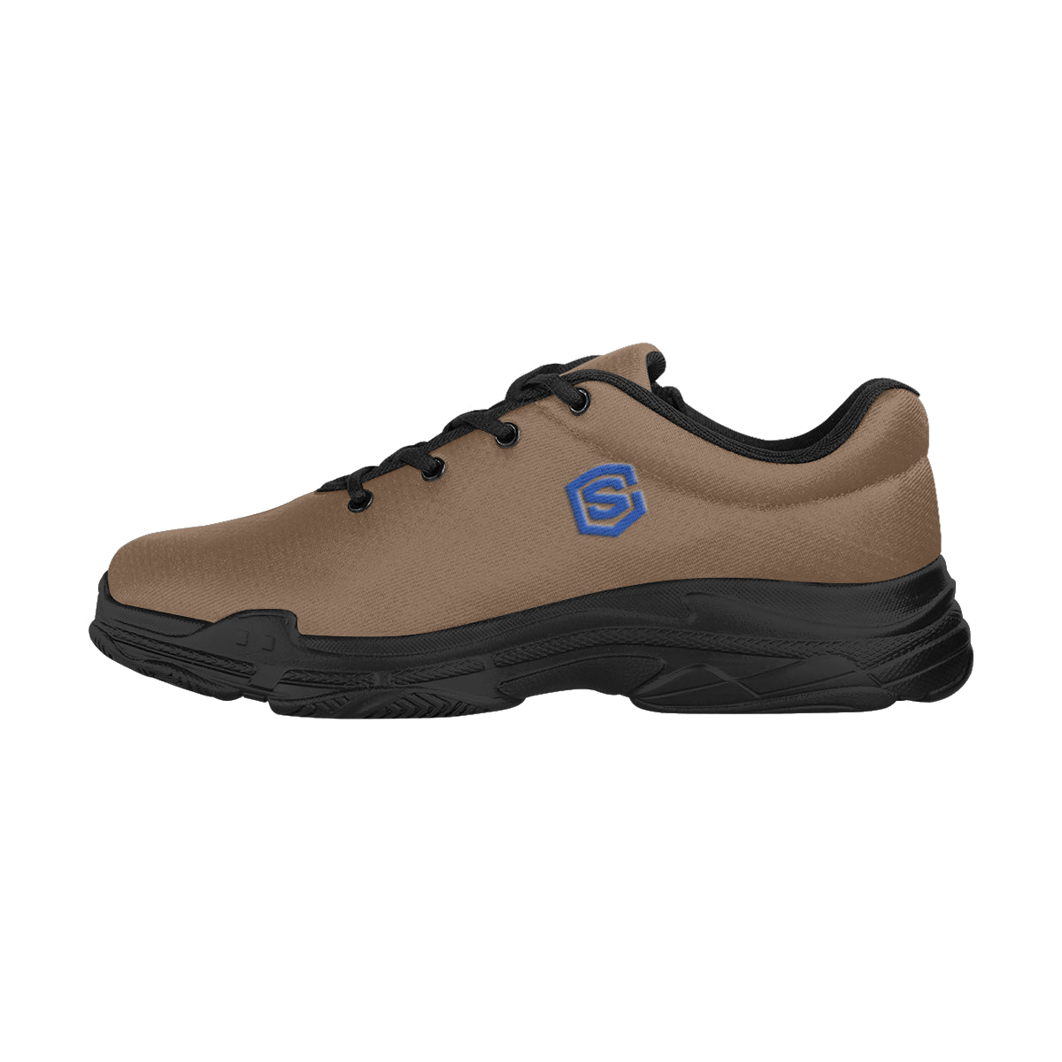 blue logo Lyra Men's Running Shoes (Model 058)