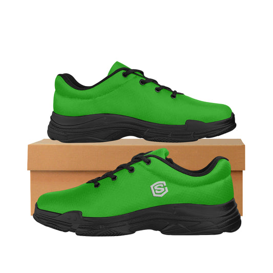 silver logo Lyra Men's Running Shoes (Model 058)