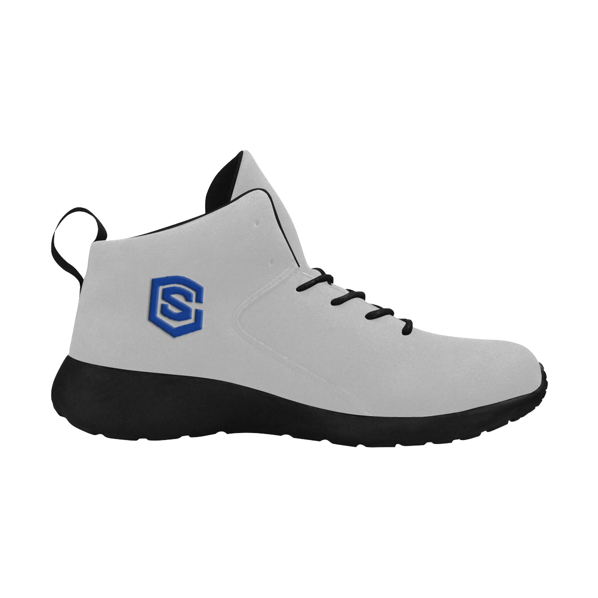 blue logo Men's Chukka Training Shoes (Model 57502)