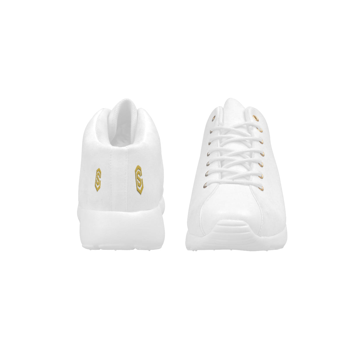 gold logo Men's Basketball Training Shoes (Model 47502)