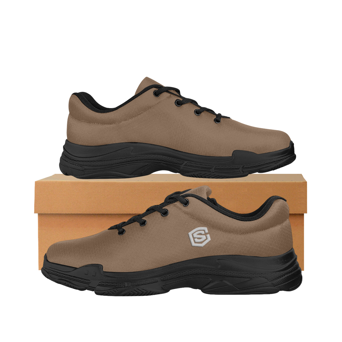 silver logo Lyra Men's Running Shoes (Model 058)