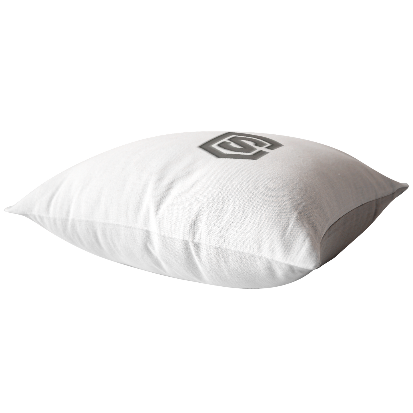 WHITE PILLOW GRAY LOGO