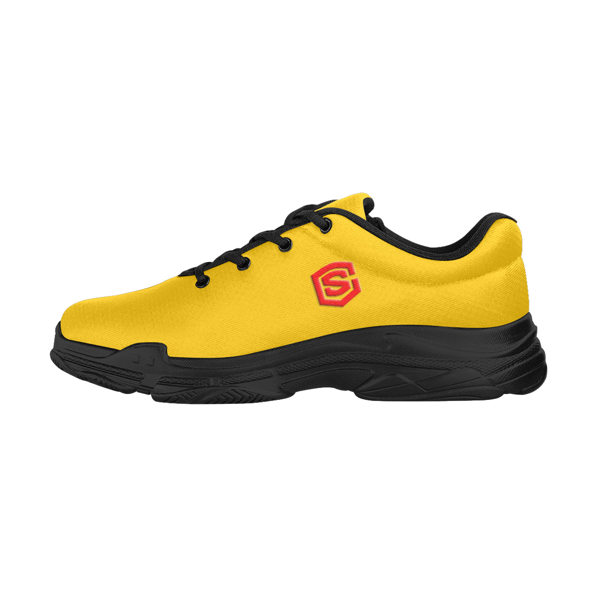 red logo Lyra Men's Running Shoes (Model 058)