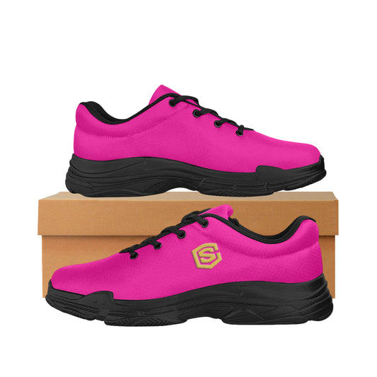 gold logo Lyra Men's Running Shoes (Model 058)