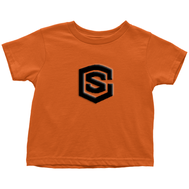 Toddler T-Shirt WITH  BLACK LOGO