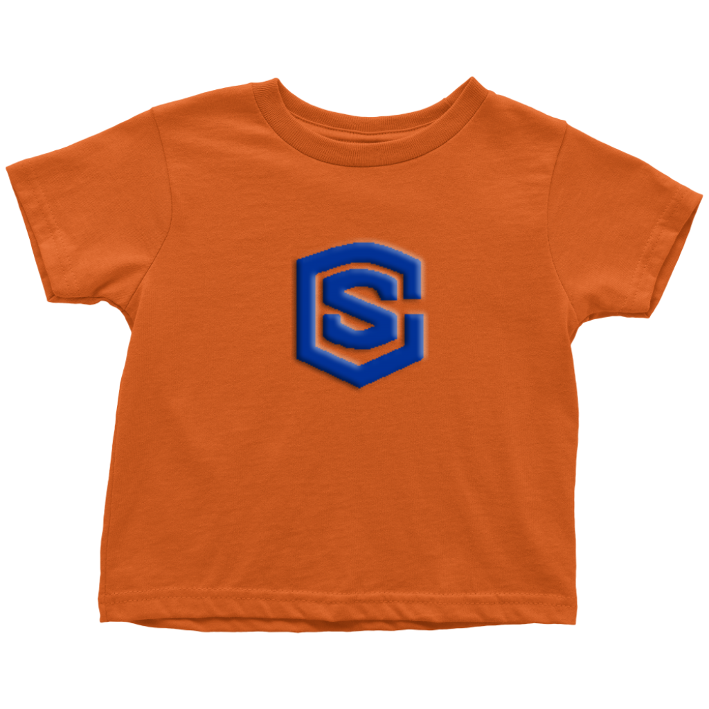 Toddler T-Shirt WITH BLUE  LOGO