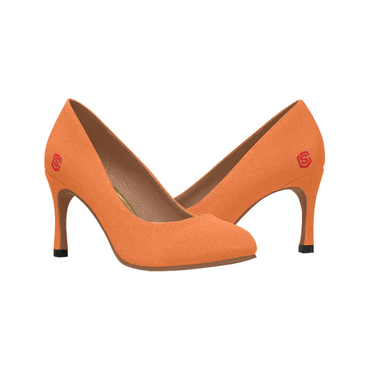 red logo Women's High Heels (Model 048)