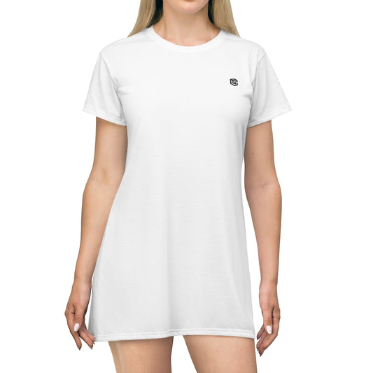 All Over Print T-Shirt Dress