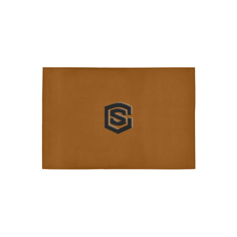 Brown Doormat 24" x 16" (Sponge Material) with Black Logo Doormat 24" x 16" (Sponge Material)