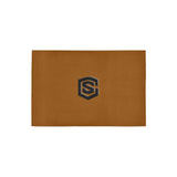 Brown Doormat 24" x 16" (Sponge Material) with Black Logo Doormat 24" x 16" (Sponge Material)