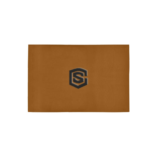Brown Doormat 24" x 16" (Sponge Material) with Black Logo Doormat 24" x 16" (Sponge Material)