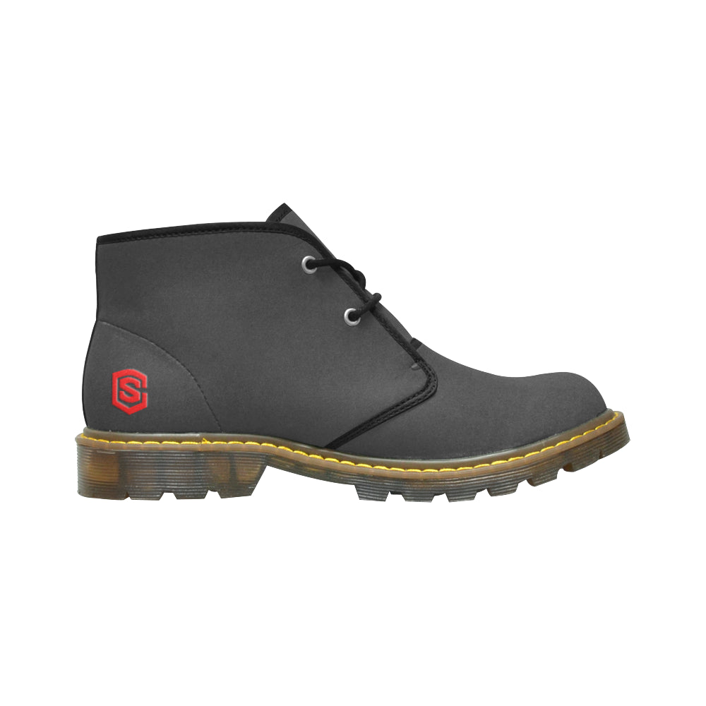 red logo Women's Nubuck Chukka Boots (Model 2402)