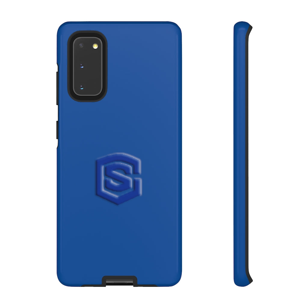 Blue Tough Cases Blue Logo
