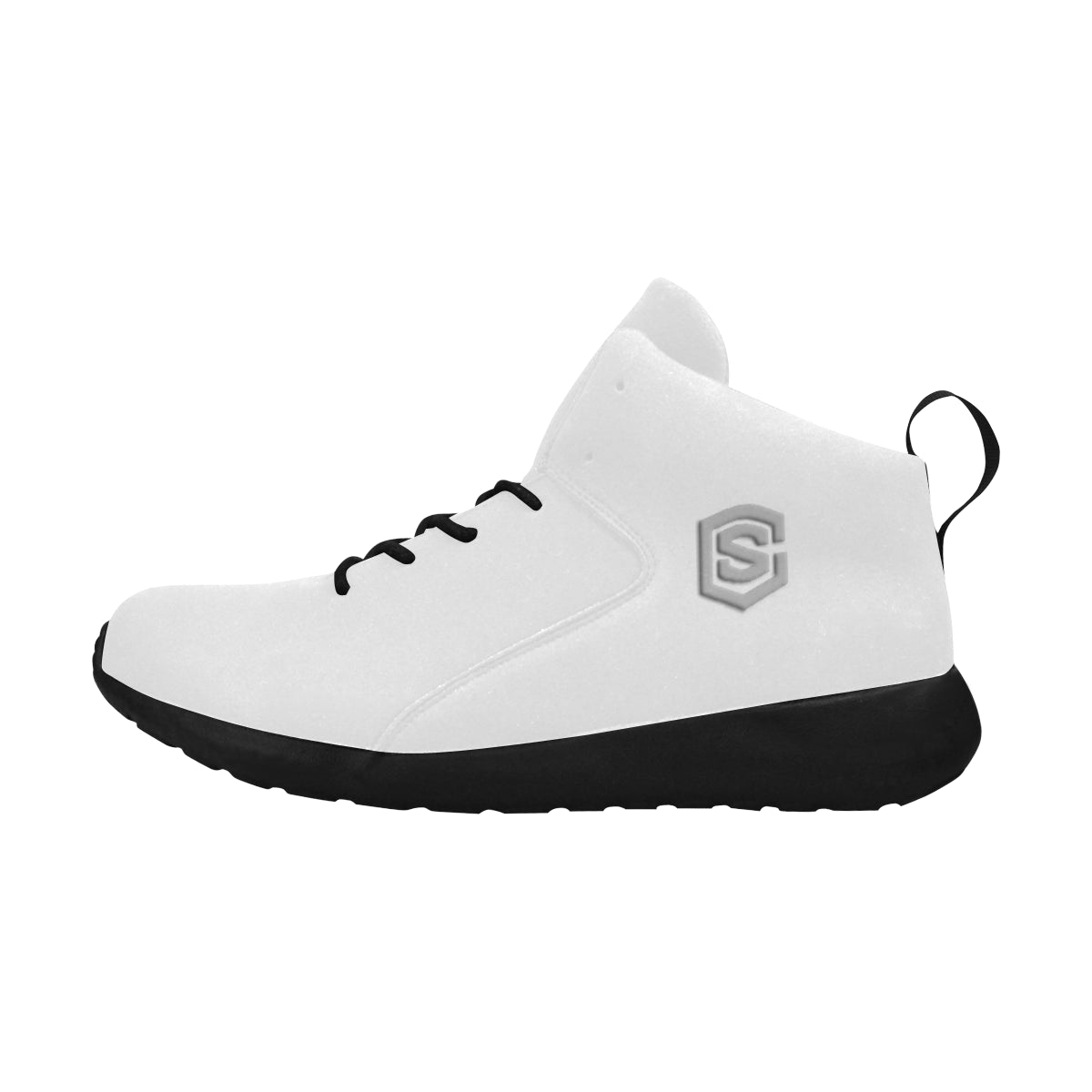 silver logo Men's Chukka Training Shoes (Model 57502)