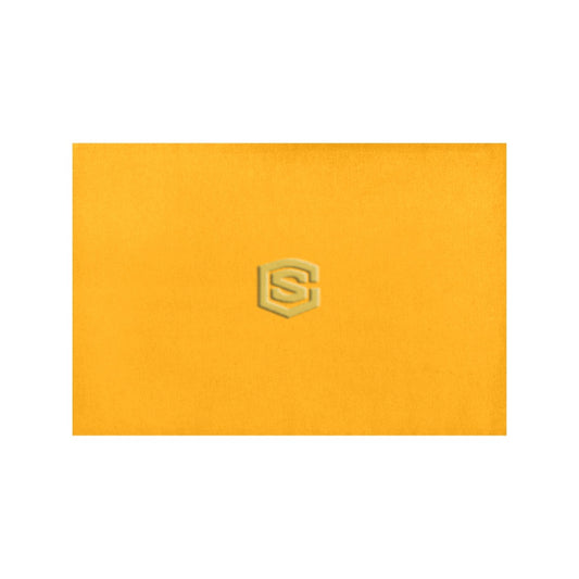 Orange Placemats 12" x 18" With Gold Logo Placemats 12" x 18" (Set of 2)
