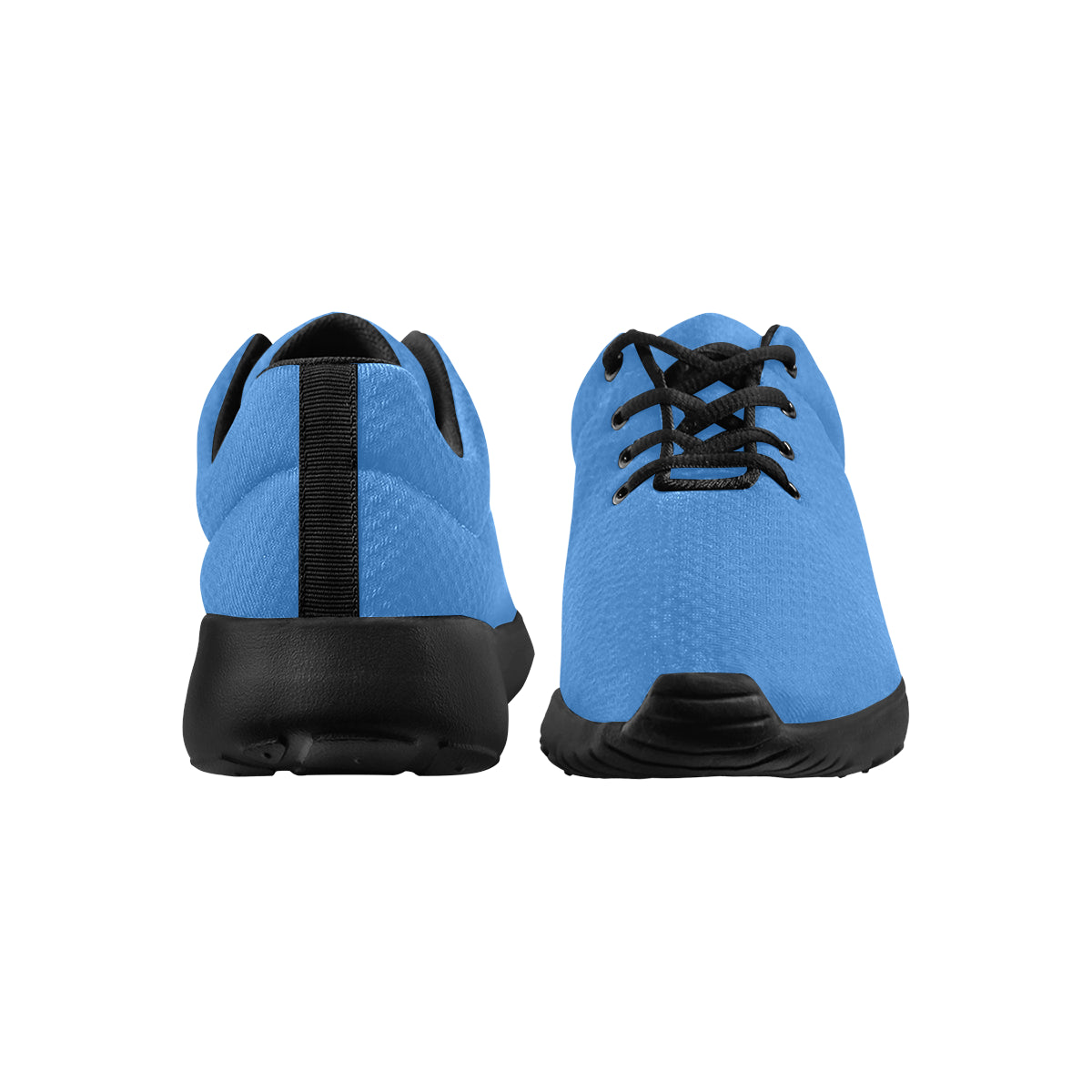 blue logo Men's Athletic Shoes (Model 0200)