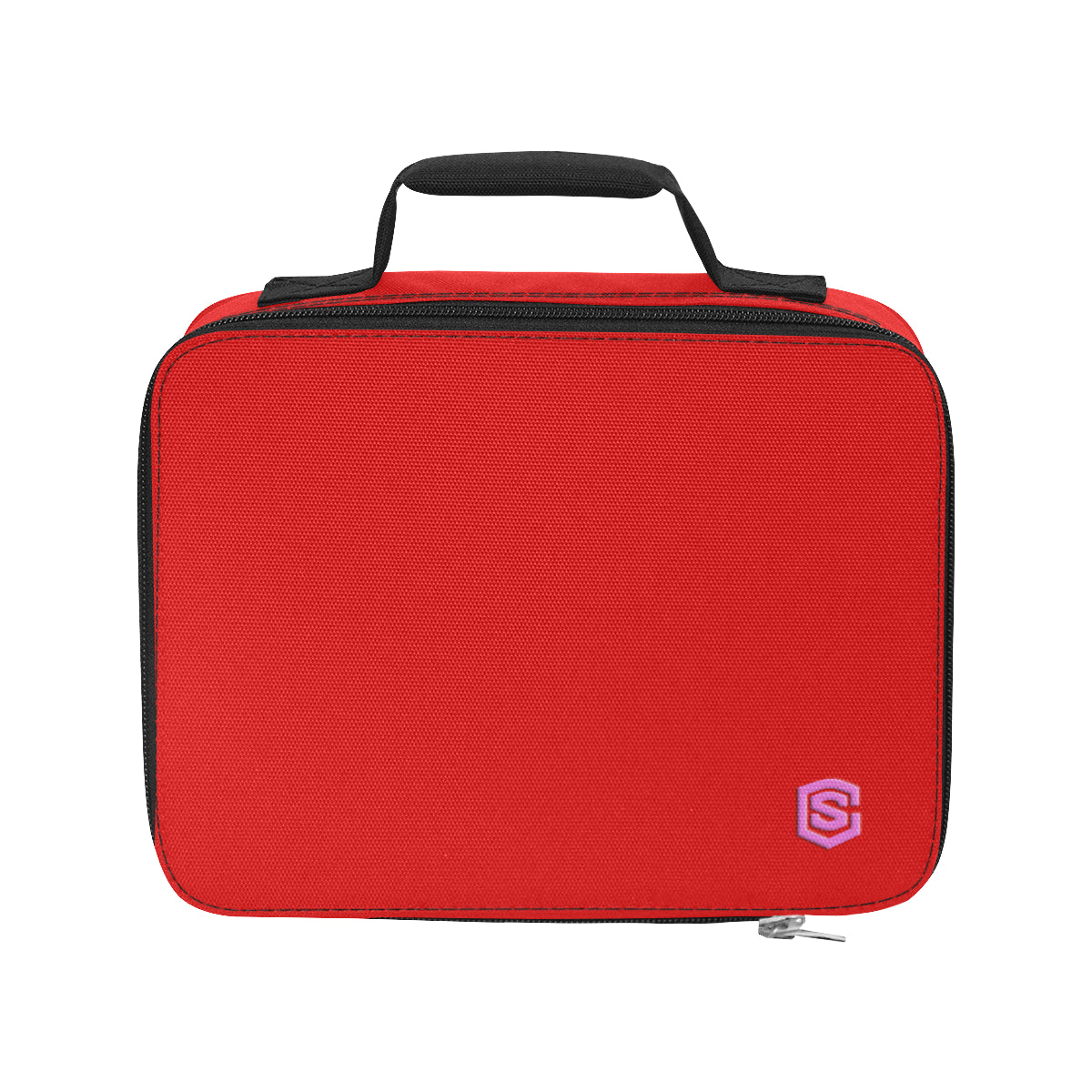 RED PROTABLE STORAGE BAG pink logo Portable Storage Bag (Model 1690)