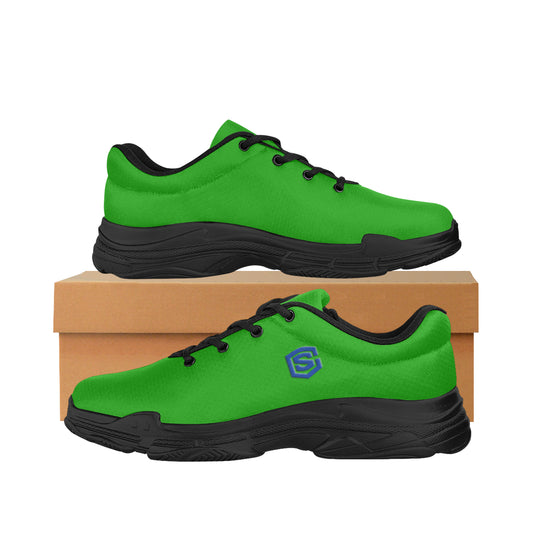 blue logo Lyra Men's Running Shoes (Model 058)