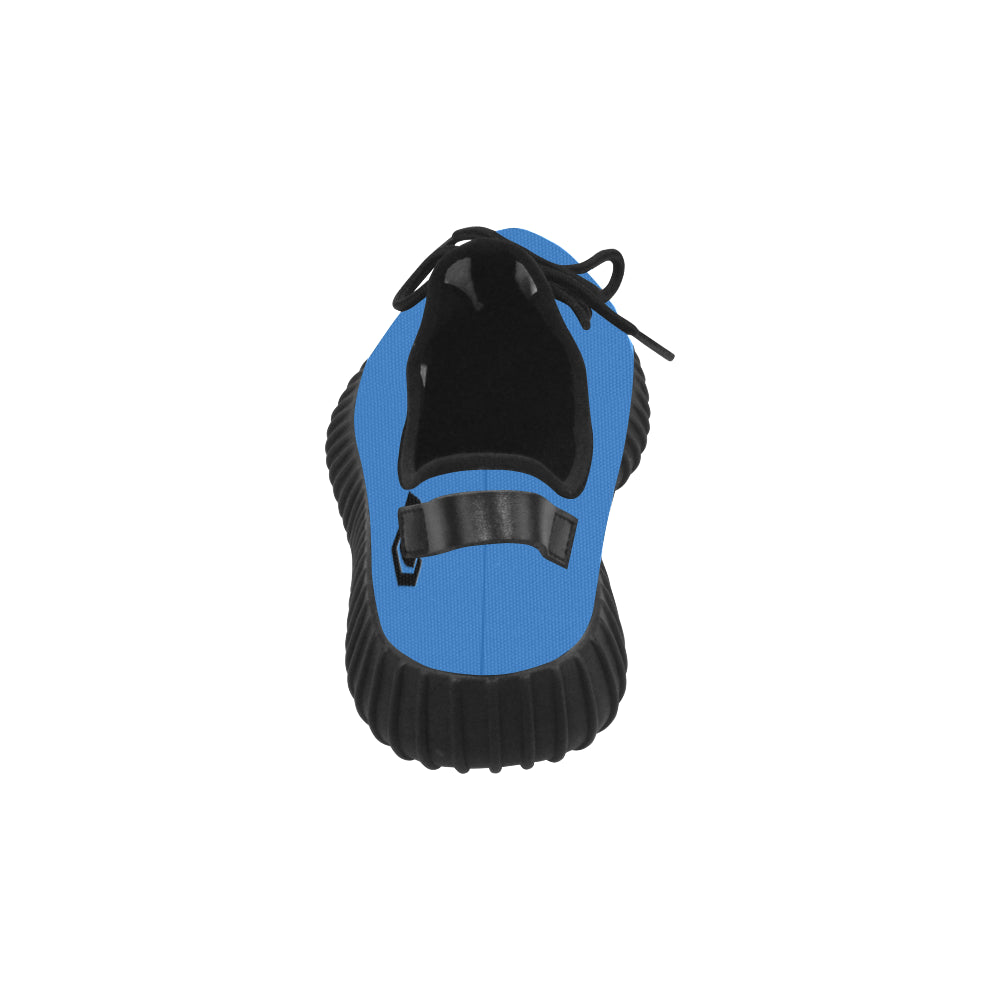 black logo Grus Men's Breathable Woven Running Shoes (Model 022)