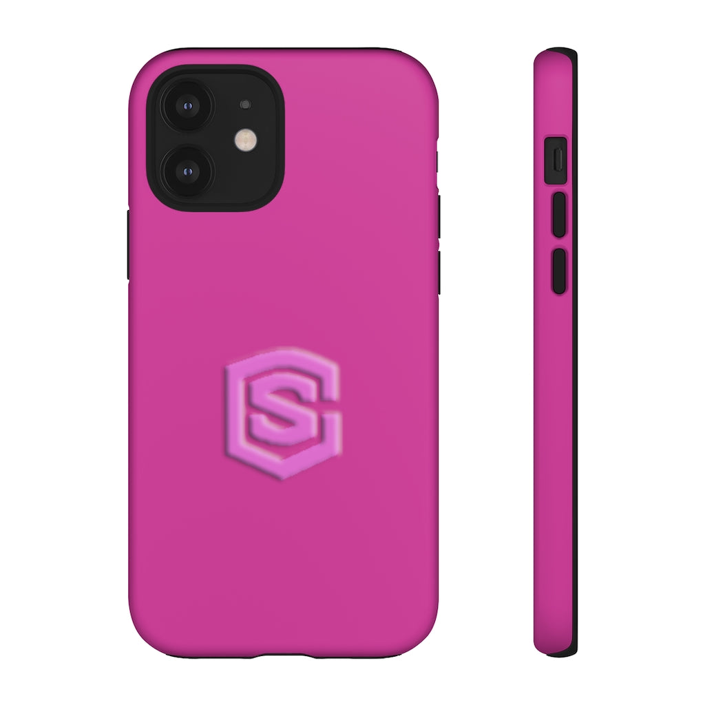 Pink Tough Cases Pink Logo