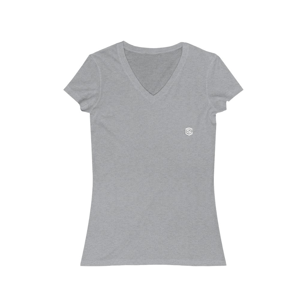 Women's Jersey Short Sleeve V-Neck Tee