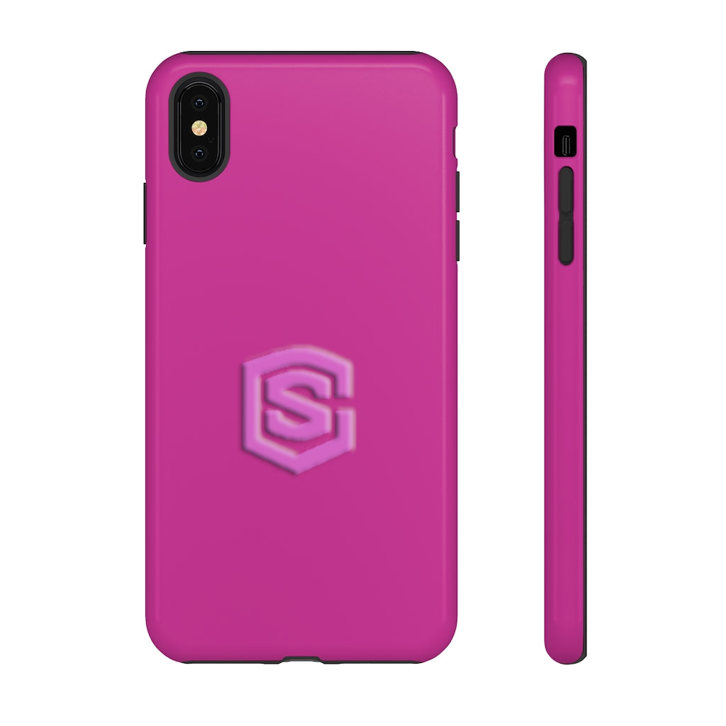 Pink Tough Cases Pink Logo