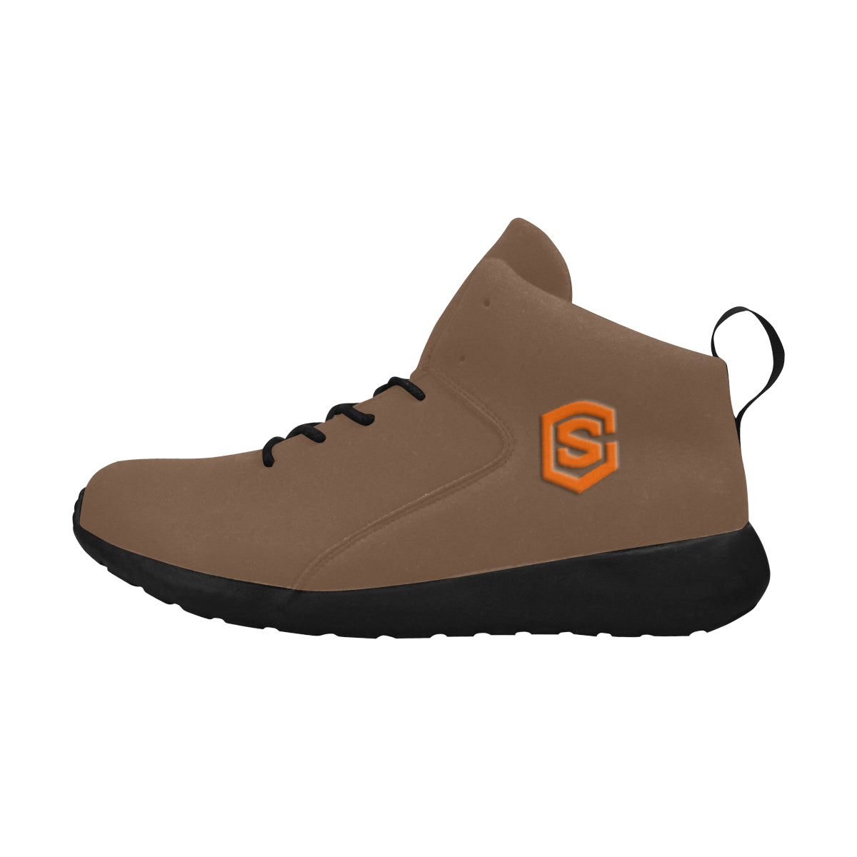 orange logo Men's Chukka Training Shoes (Model 57502)