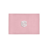 Pink Doormat 24" x 16" (Sponge Material) with White Logo Doormat 24" x 16" (Sponge Material)