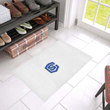 White Doormat 24" x 16" (Sponge Material) with Blue Logo Doormat 24" x 16" (Sponge Material)