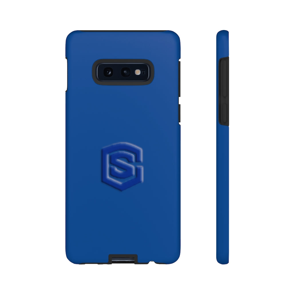 Blue Tough Cases Blue Logo