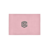 Pink Doormat 24" x 16" (Sponge Material) with Gray Logo Doormat 24" x 16" (Sponge Material)