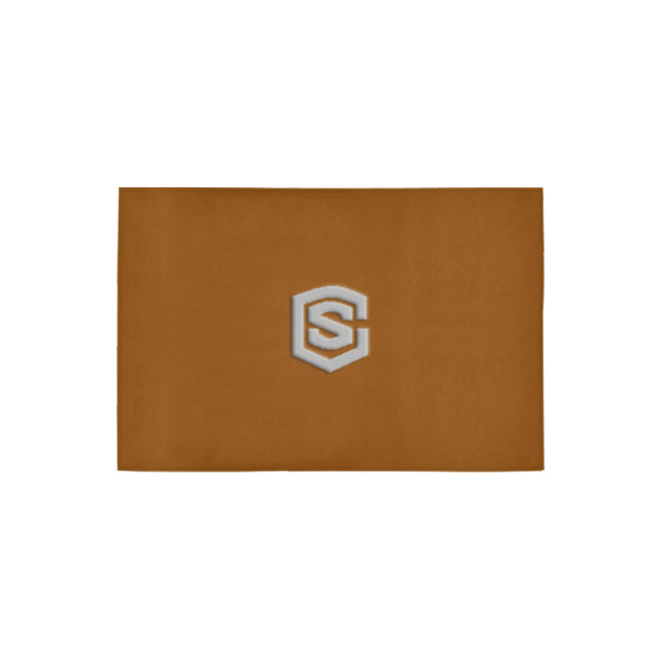 Brown Doormat 24" x 16" (Sponge Material) with Silver Logo Doormat 24" x 16" (Sponge Material)