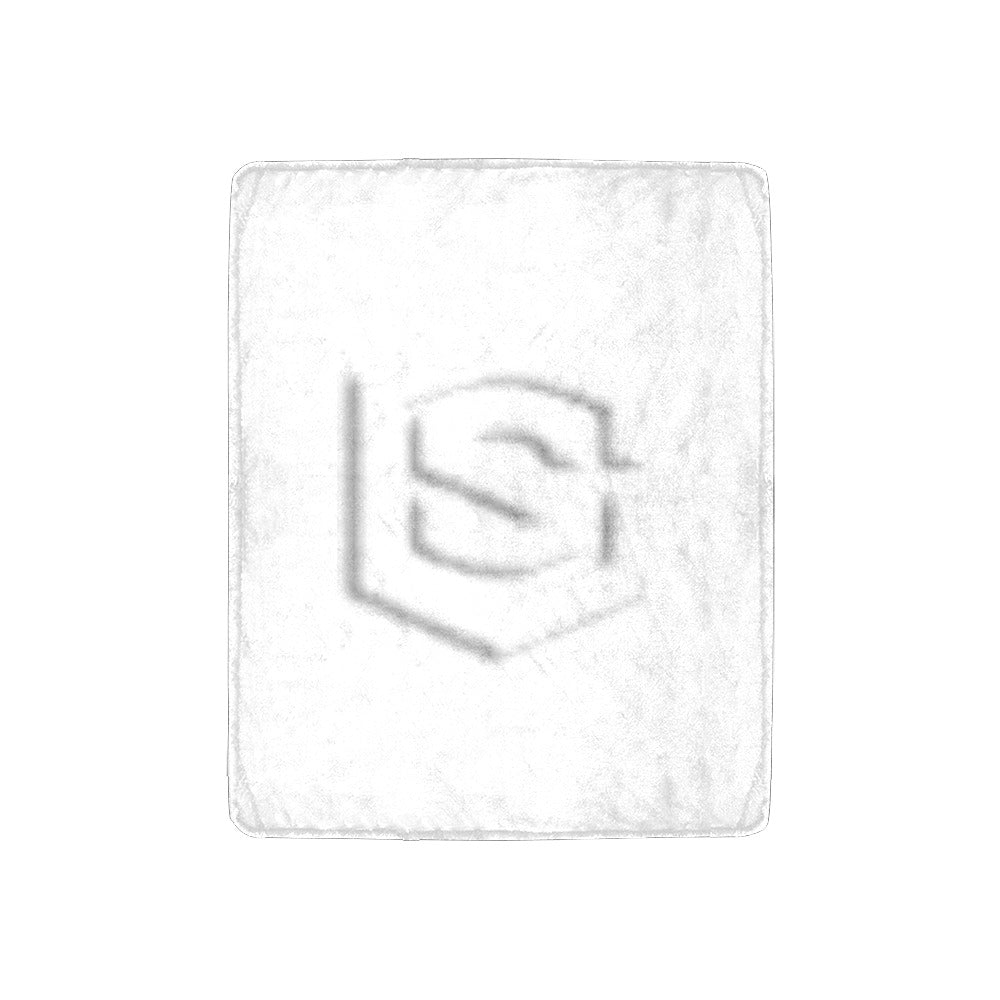 White Ultra-Soft Micro Fleece Blanket White Logo Ultra-Soft Micro Fleece Blanket 30"x40"