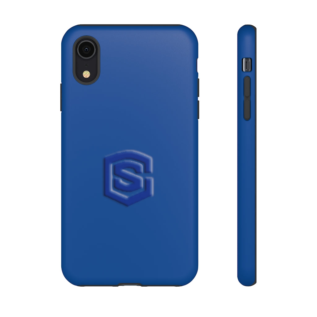 Blue Tough Cases Blue Logo