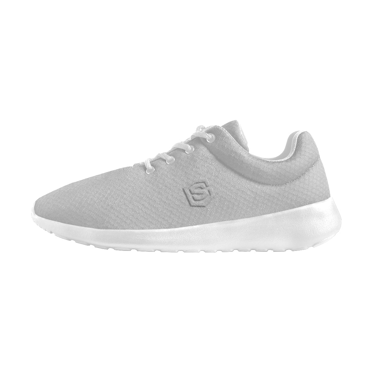 silver logo Women's Athletic Shoes (Model 0200)