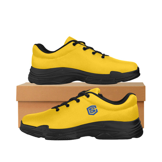 blue logo Lyra Men's Running Shoes (Model 058)