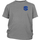 District Youth Shirt WITH BLUE LOGO