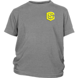 District Youth Shirt WITH YELLOW LOGO
