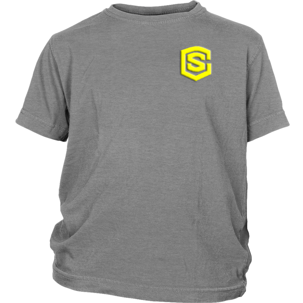 District Youth Shirt WITH YELLOW LOGO