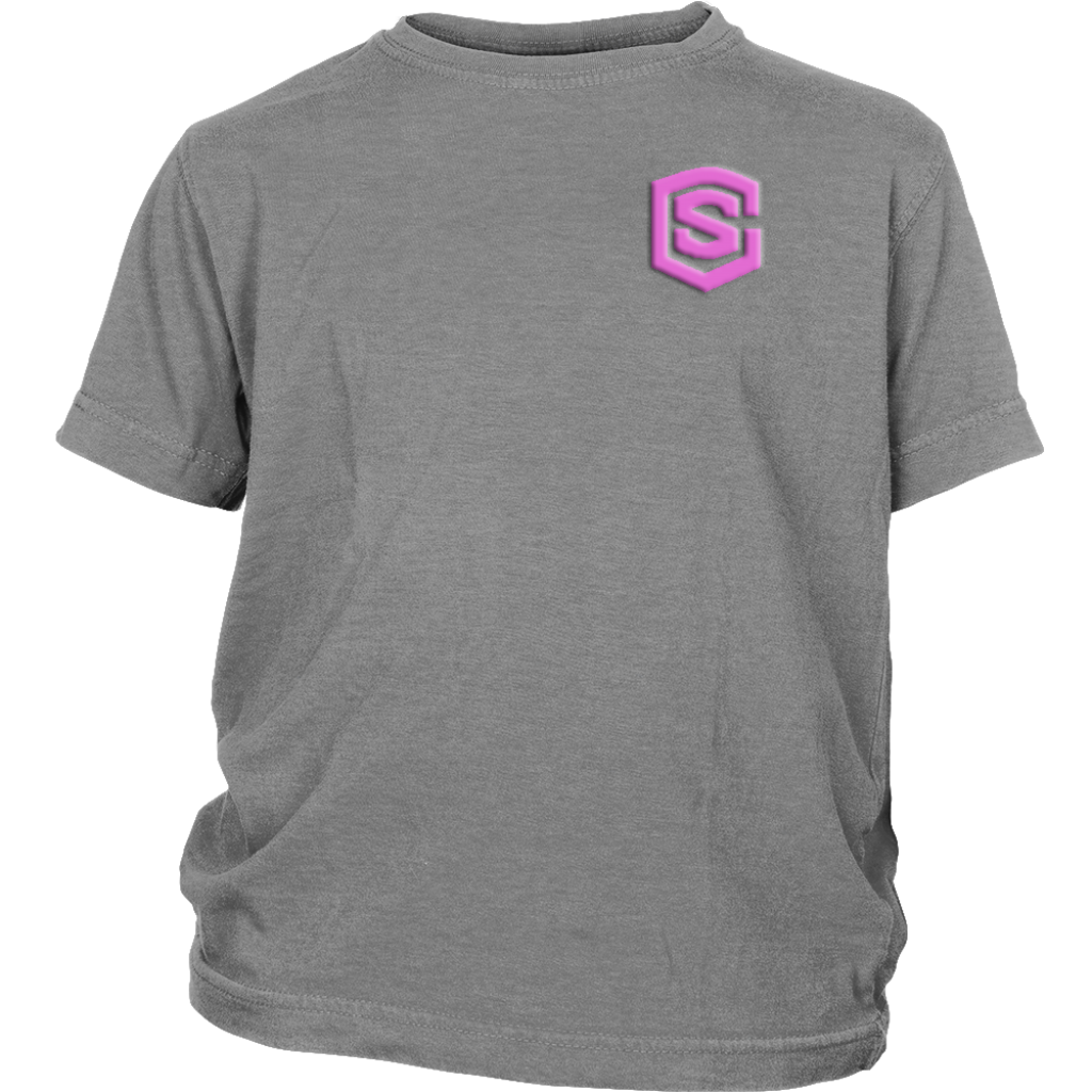 District Youth Shirt WITH PINK LOGO