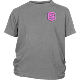 District Youth Shirt WITH PINK LOGO