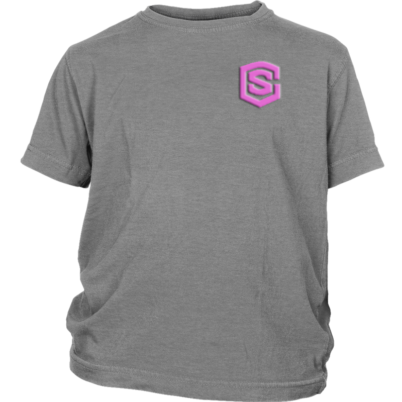 District Youth Shirt WITH PINK LOGO