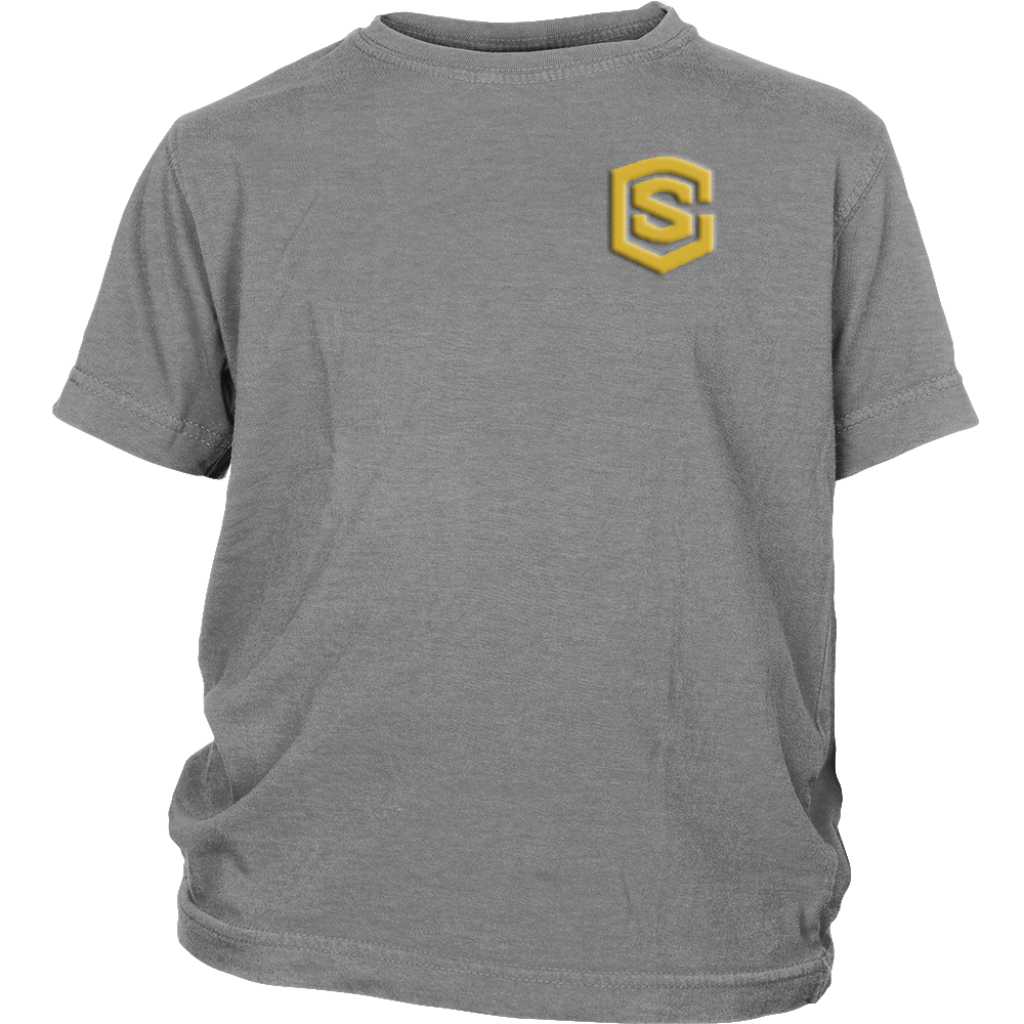 District Youth Shirt WITH  GOLD  LOGO