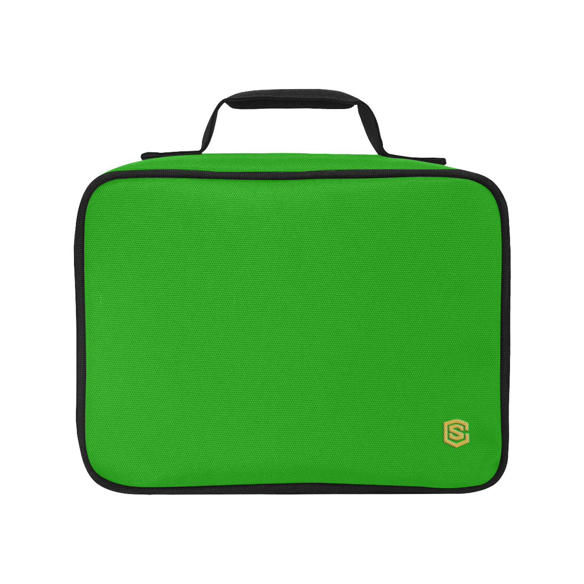 GREEN PROTABLE STORAGE BAG gold logo Portable Storage Bag (Model 1690)