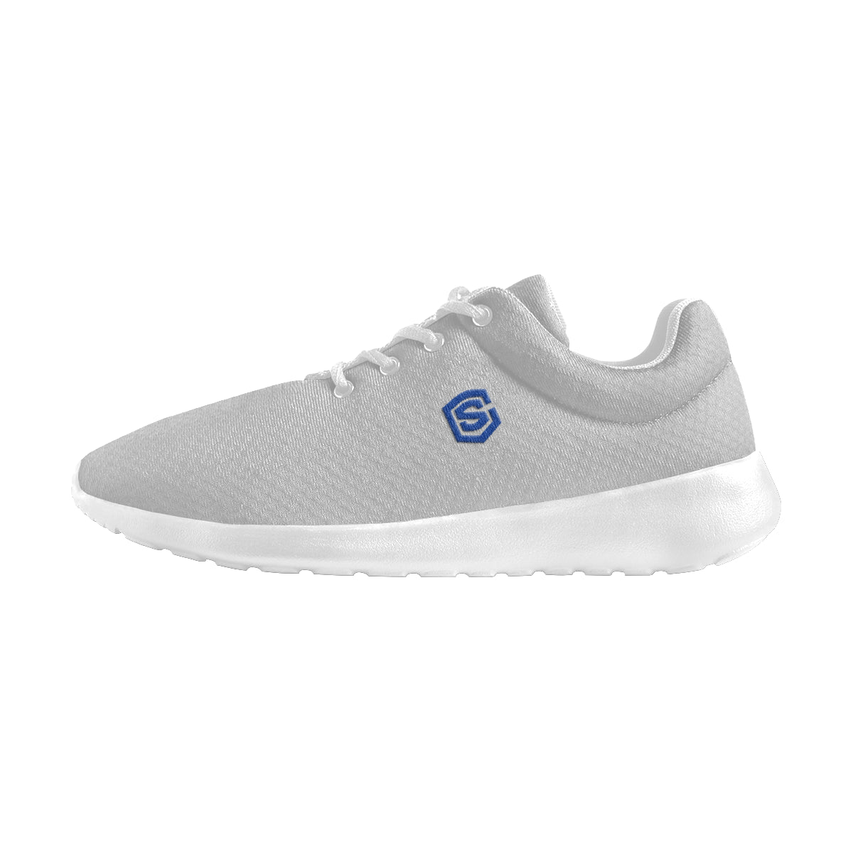 blue logo Women's Athletic Shoes (Model 0200)